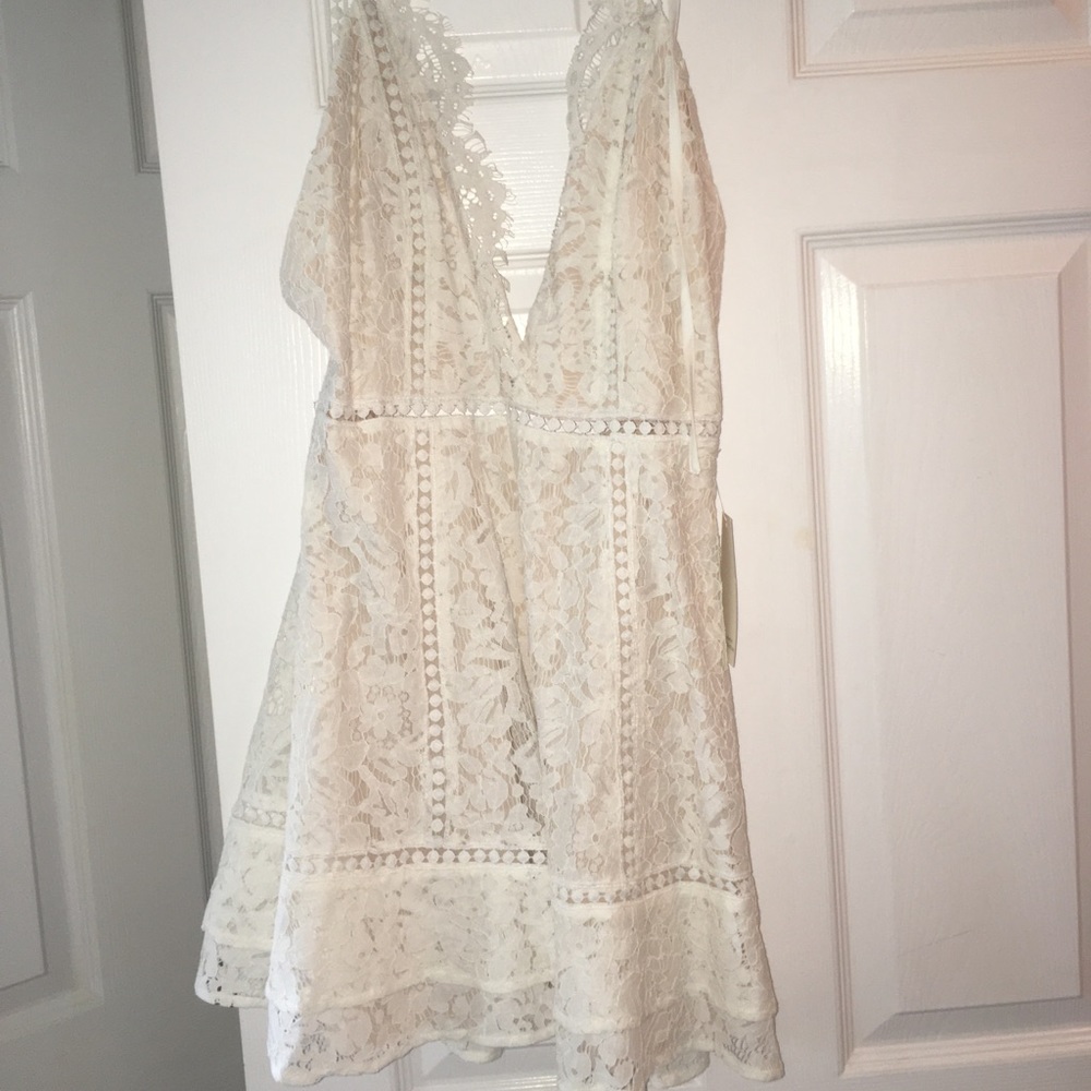 White Lace Dress